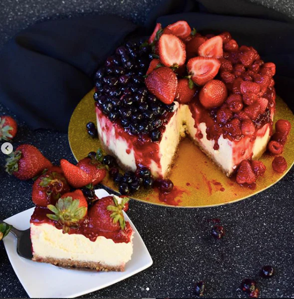 Cheesecake Tres Quesos Berries