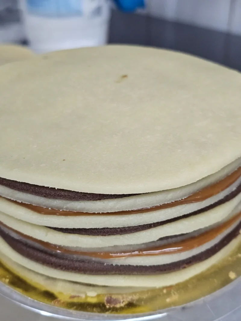 Torta Láminas de Mazapán