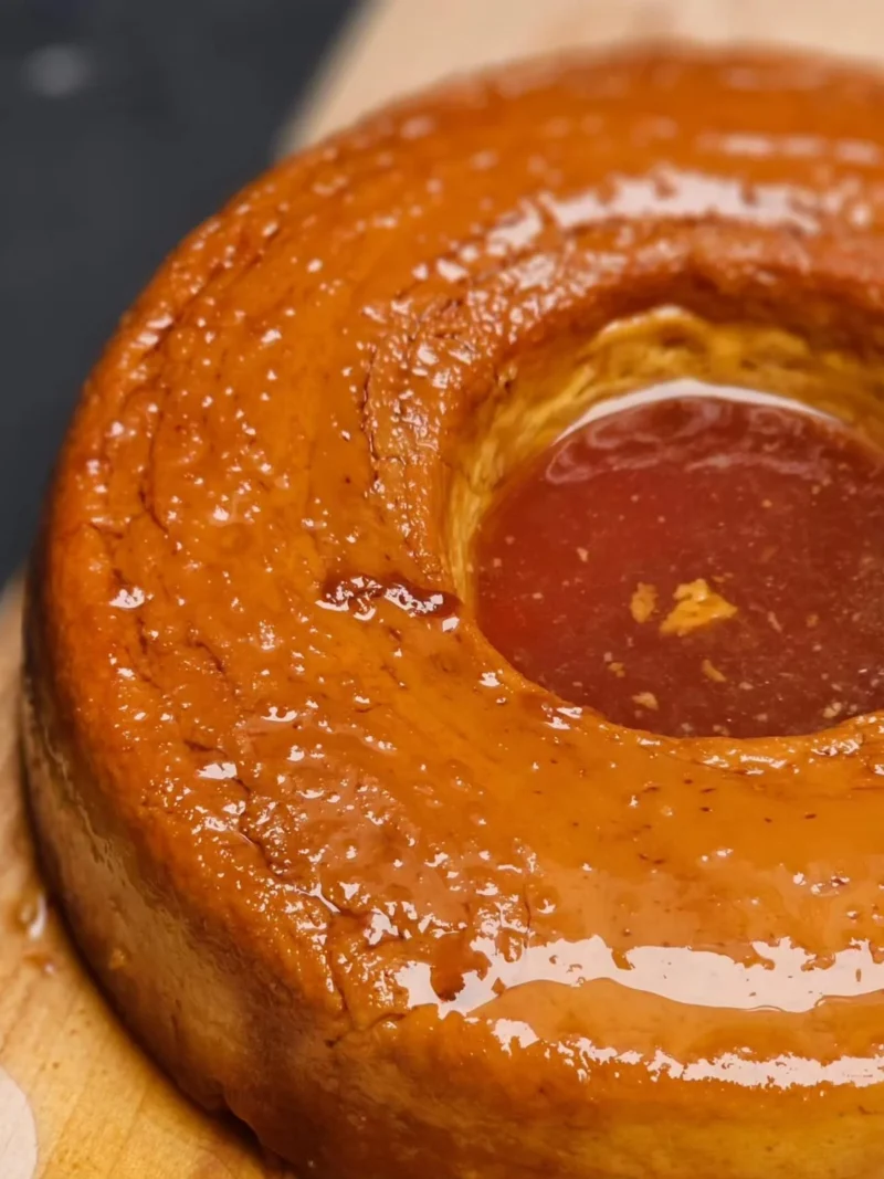 Flan de Dulce de Leche