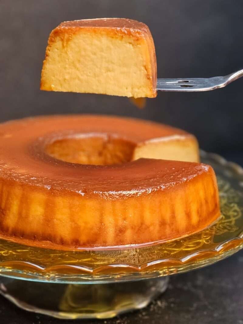 Flan de Caluga y Caramelo