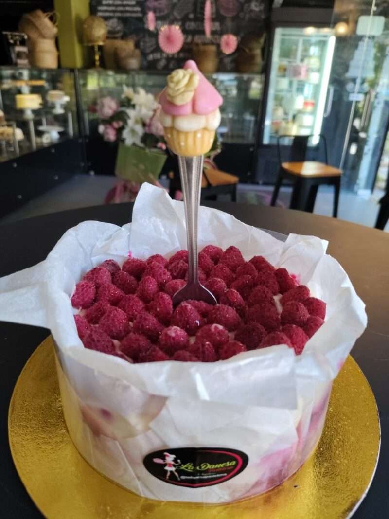 Tarta Cream Cheese Frambuesaa