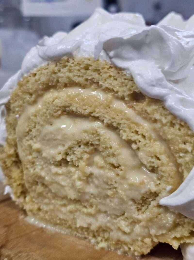 Brazo cremoso tres leches